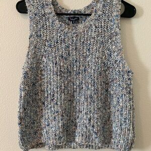 Splendid Multicolor Knit Sweater Vest
